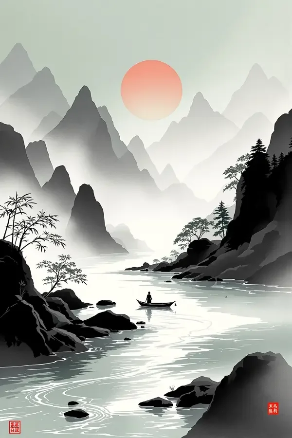墨韵山河 电影海报
